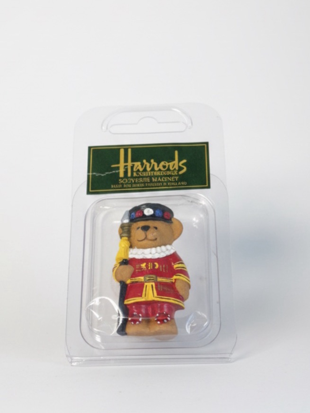 Harrods Knightsbridge Souvenir Magnet | Guard Bear